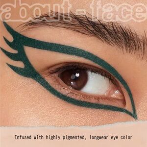 About Face $17msrp Smoke Signal Matte Fluid Eye Paint